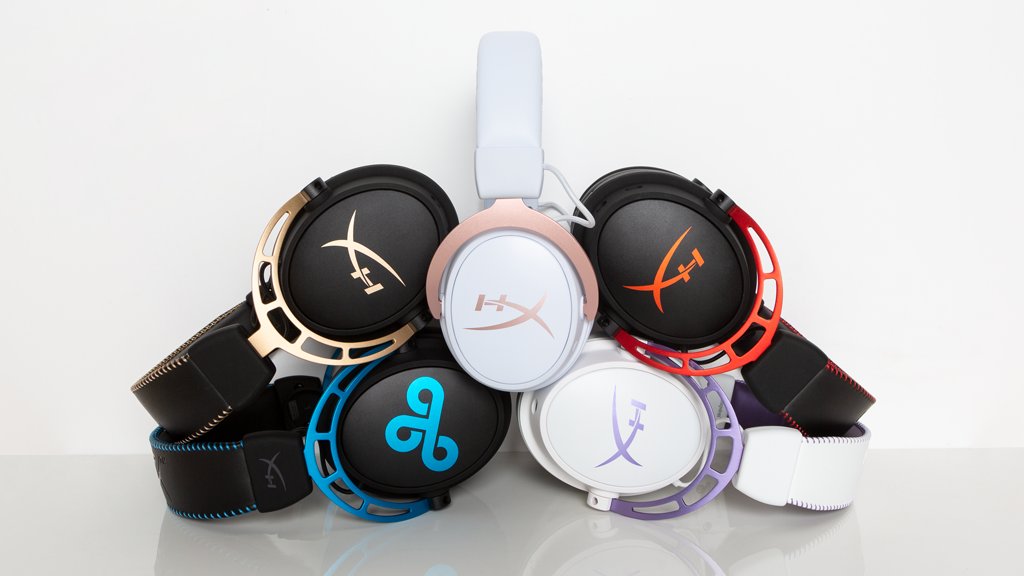 Updated headset family w/ Rose Gold