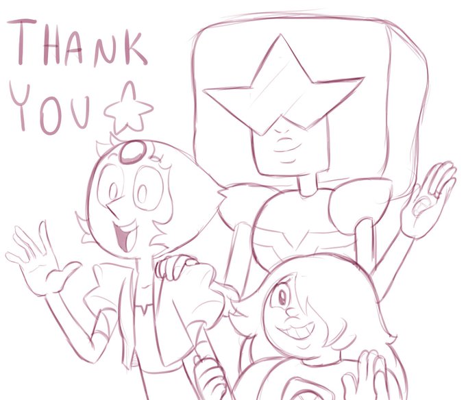 Thank you all for the last few years of support! I'm probably not going to stop drawing SU stuff, but hopefully we can all follow each other through different fun things! 