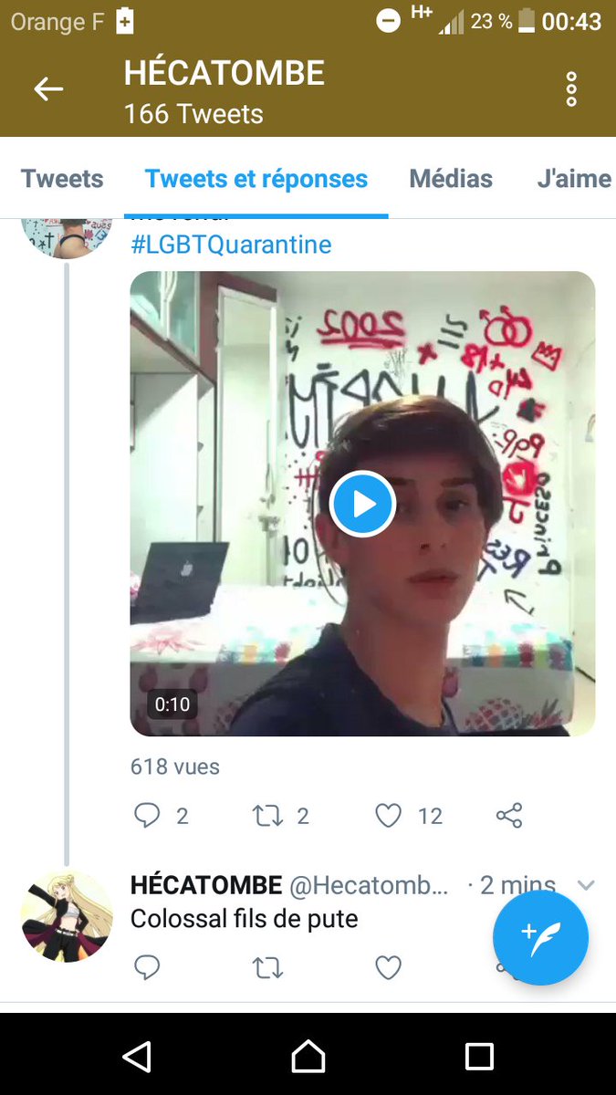 nicixis's tweet photo. Hey si quelqu'un pouvait donner une bonne leçon à cette petite pute qui croit que juste parce qu'elle est derrière un écran elle peux dire du mal des autres @Hecatombe666 https://t.co/LZbErfQJcZ