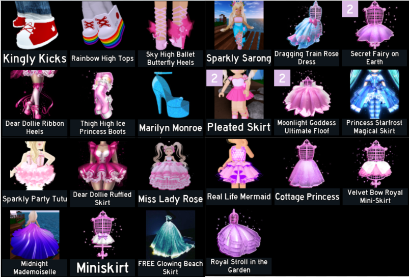 𝕃𝕀𝕍 Serendipityits Twitter - dear dollie ruffle skirt on royal high roblox