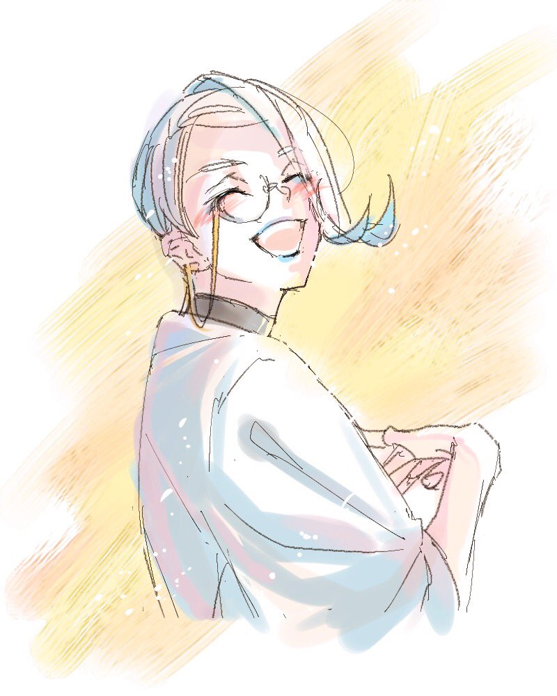 「改めまして、本日の笑顔男士(行ってらっしゃい。行ってきます) 」|優起のイラスト