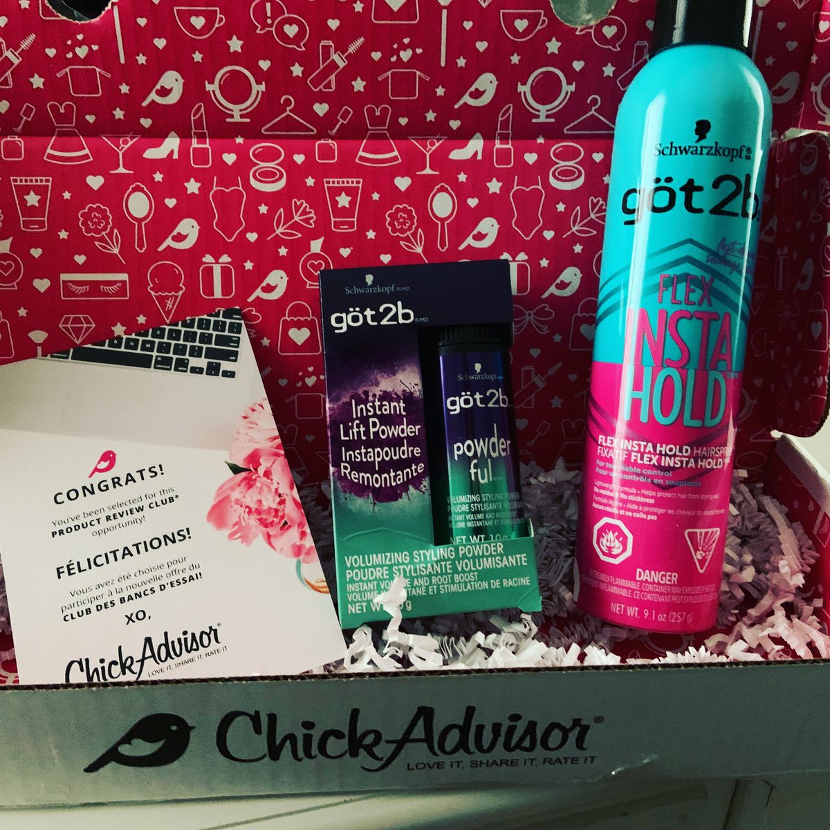 iAlina_k's tweet photo. #Mebyme #got2bstyle I love these products. Received it for free from chickadvisor for reviewing purposes. #chickadvisor https://t.co/4yeVmFwJ88