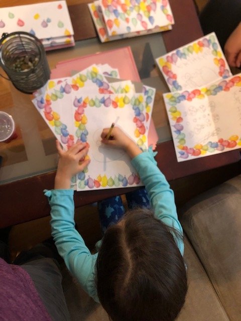 Happy Sunday students! If you are looking to practice how to write letters, why not send a "Thank you" to doctors and nurses at your local hospital? This is what my family is working on today. 👩‍⚕️🧑‍⚕️🏥😷🩺
<a href="/apolloD63/">Apollo School</a> 
<a href="/EastMaine63/">EastMaine63</a>