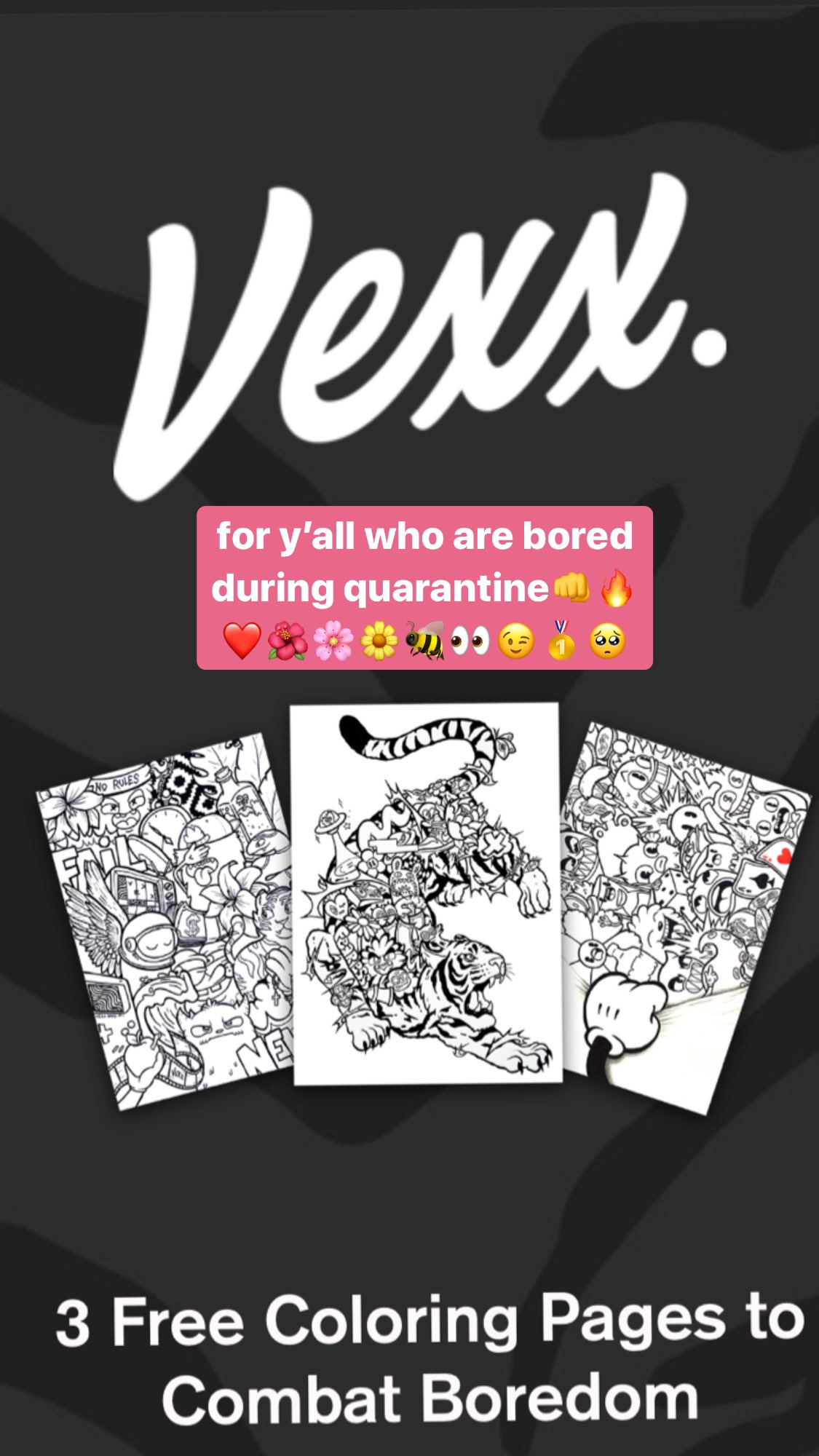 50 Simple Vexx coloring book pdf for Kindergarten