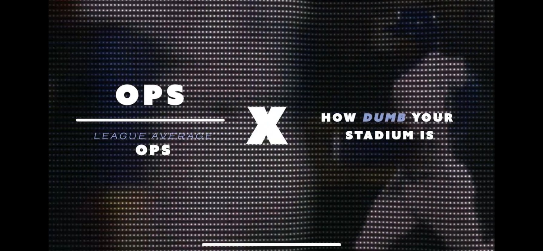 Binging Baseball on Twitter "I’ve never seen either OPS+, or Park Factors explained as clearly