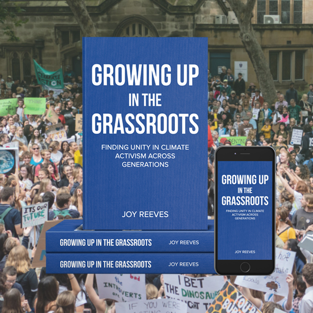 joyreev's tweet photo. My book, #GrowingUpInTheGrassroots, has launched its presale! How, in the era of Greta Thunberg and #OkBoomer, can climate activism can serve as a unifying bridge between generations rather than a force that divides us? Check out the link below: 
https://t.co/mjSHXz6Ms5 https://t.co/68LESfrqz8