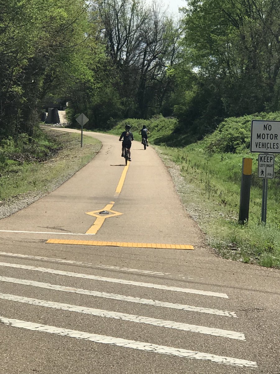 washuscott's tweet photo. Our fellow riders are practicing extreme social distancing #Tanglefoot Trail ⁦@hunt_fallon⁩ ⁦@HuntNile⁩ (2/2) https://t.co/W5ujmqEoJh