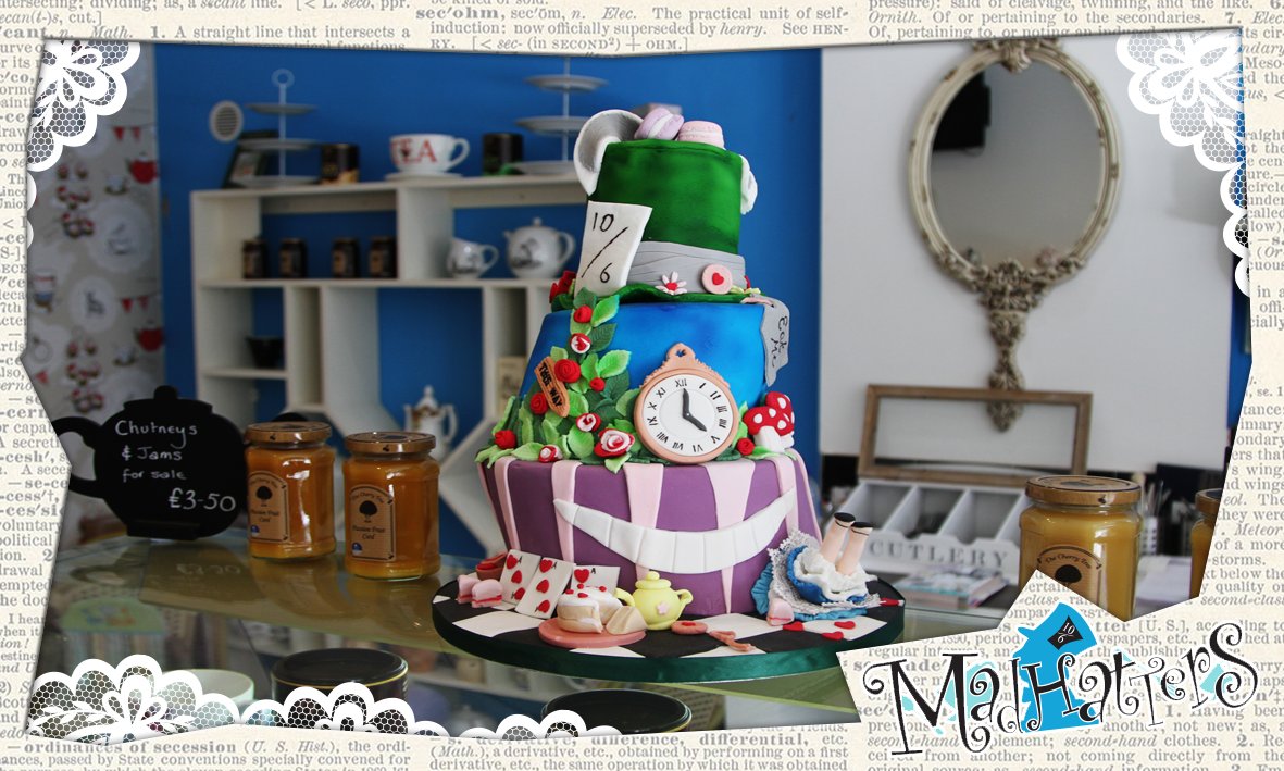 Looking for a custom cake? Get in touch with MadHatters and we'll conjure up the bake of your dreams no matter what your oh-so-wacky wants >>>  bit.ly/MadhattersHome #Southend #Cakes #CustomCakes