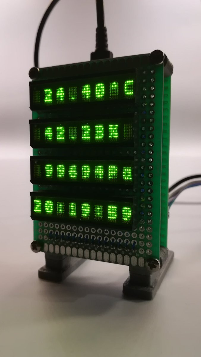 blenheim1968's tweet image. Designed and printed out brackets and feet for my small weather station and clock.
#Arduino
#arduinosensores
#DIY
#3Dprinting
#clocks
#Weather
#electronics