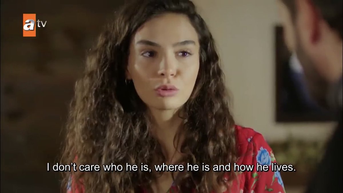 she really doesn’t want to have anything to do with the sperm donor huh  #Hercai