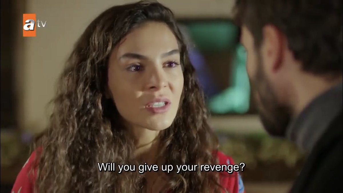 what revenge?? he hasn’t pointed a gun to hazar for several episodes, they’re friends now  #Hercai  #ReyMir