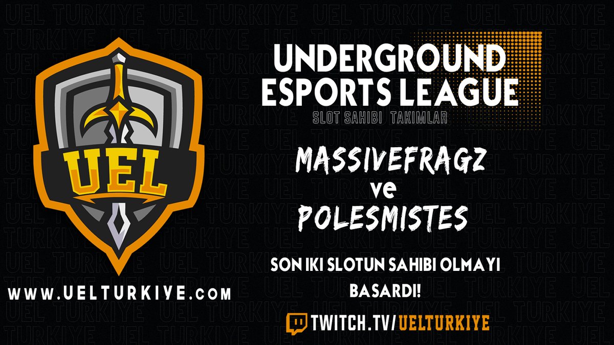 Ligimizde ki son 2 slotun sahibi de <a href="/massivefragzz/">MassiveFRAGZ eSports Club</a> ve Polesmistes takımları oldu! Ligimizin slot sahibi son 2 takımına tebriklerimizi iletiyoruz👊 Lig sürecinde bol şans diliyoruz!