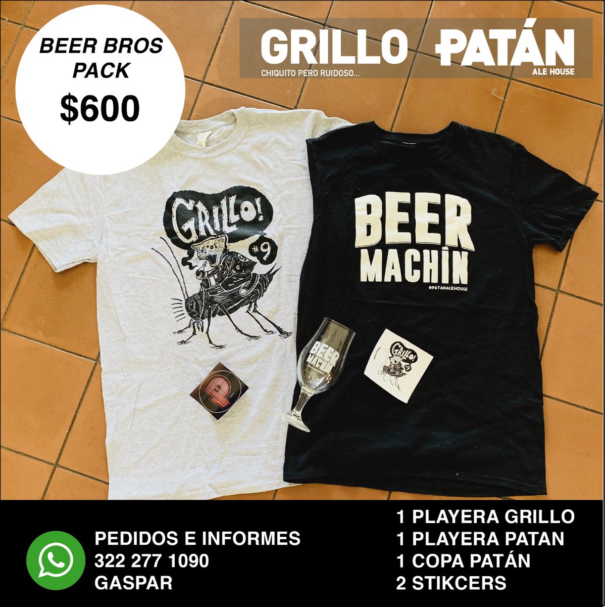 Save your quarantine 🙌
Nosotros te llevamos las cheves.Pídele a Gaspar tu pack
📲 322 277 1090. Estamos de 1 - 9:30 pm 🍻
¡Apoya al ruidoso! 🦗
#cerveza #beer #delivery #gdl #consumelocalmx #apoyolocal #beerplace #socialdistancing #stayhome #drinkbeer #cervezaartesanal @ Grillo