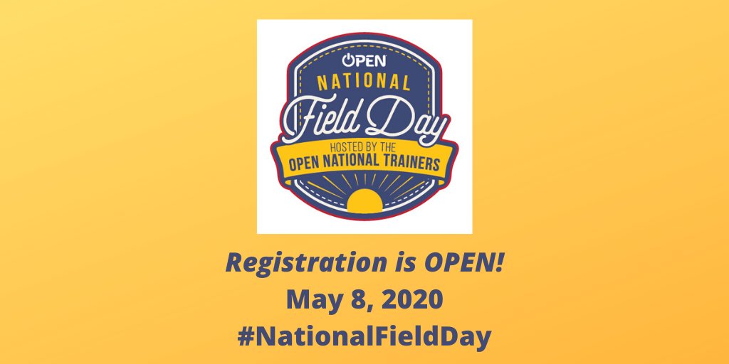 #NationalFieldDay registration is OPEN! Get your school counted as a participant in the event and receive updates leading up to May 8th. Schools can participate virtually or in their gyms if school is back in session! #PhysEd #HPEatHome  Register here - openphysed.org/nationalfieldd…