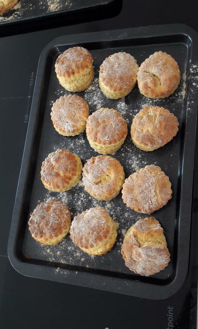Mskishine's tweet photo. @DeansShortbread scones were delicious today lovely Sunday afternoon treat https://t.co/KWxSXxhQmj