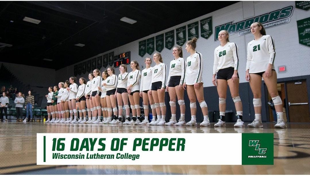 WLC_WVB's tweet photo. 16 Days of Pepper with our Warrior Pepper Partners!
🏐Keep your eyes pealed as we introduce all of our returning “Pepper Partners” this month!
🏐 Each player will be answering a Q&A for you to get to know them beyond the volleyball court!
#whynotus #wearewarriors #pepperpartner https://t.co/LjEPaei65S