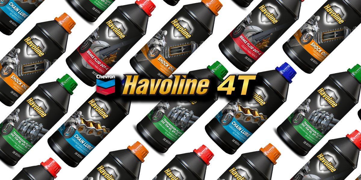 HavolineCol's tweet photo. Nuestra familia de productos #Havoline 4T están diseñados para proteger tu motocicleta completamente. 💪🏼💥

Identifica fácilmente los diferentes productos por medio de sus colores. 🔴🟠🟢🔵
#havoline #lubricantes #motor https://t.co/3Vr2YXL9Wl