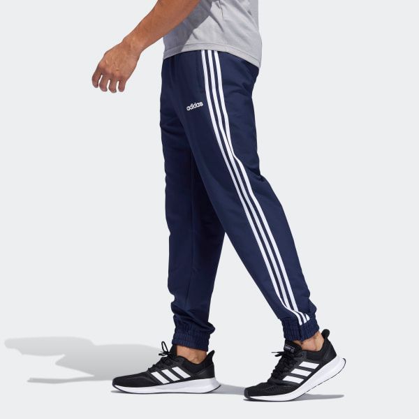 adidas 3 stripes joggers in legend ink