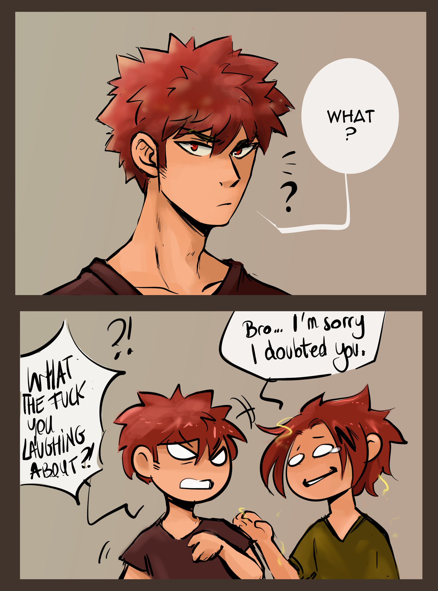 Yumenofude on Twitter "Hair part 2/2 Soulmate AU inspired by the