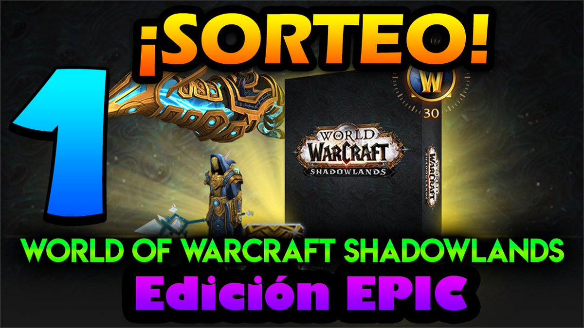 Saiztico's tweet photo. 🔥 SORTEO🔥
🔥Patrocinado por Blizzard.
(Código válido SOLO PARA CUENTAS EUROPEAS)

❌1 edición de Shadowlands ÉPICA ❌

Requisitos:
1⃣ Retuit y Like a este Twit
2⃣ Sígueme en esta cuenta @Saiztico 

¡Y nada más!

Se dará al ganador el día: 10 de Abril.

¡Mucha suerte a todos! https://t.co/6vkwUbq0nD