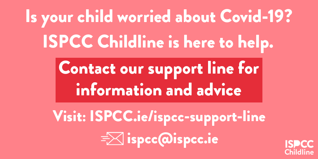 ISPCCChildline's tweet photo. The @ISPCCChildline Support Line is available to provide guidance, support and information to parents and carers at this time and always. Monday - Friday 9am - 1pm. https://t.co/PAI4IukOeH