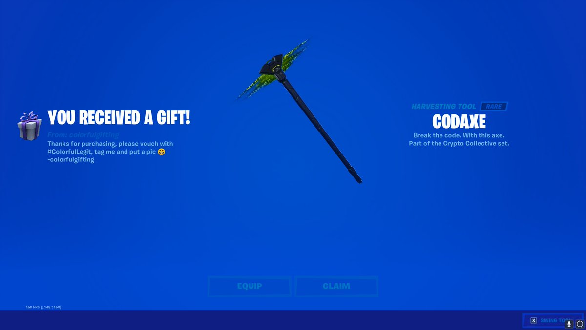 Zixey123's tweet photo. Thank you @TheColorfulGG good and cheap gifting service! #ColorfulLegit https://t.co/IR0CibxaBL