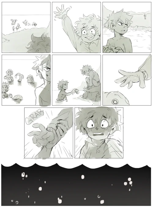 a quick mer!au comic ? 