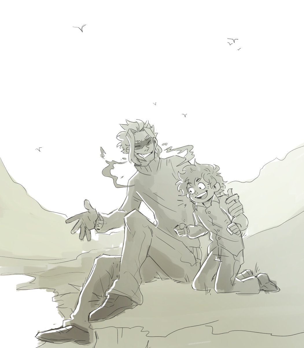 a quick mer!au comic ? 