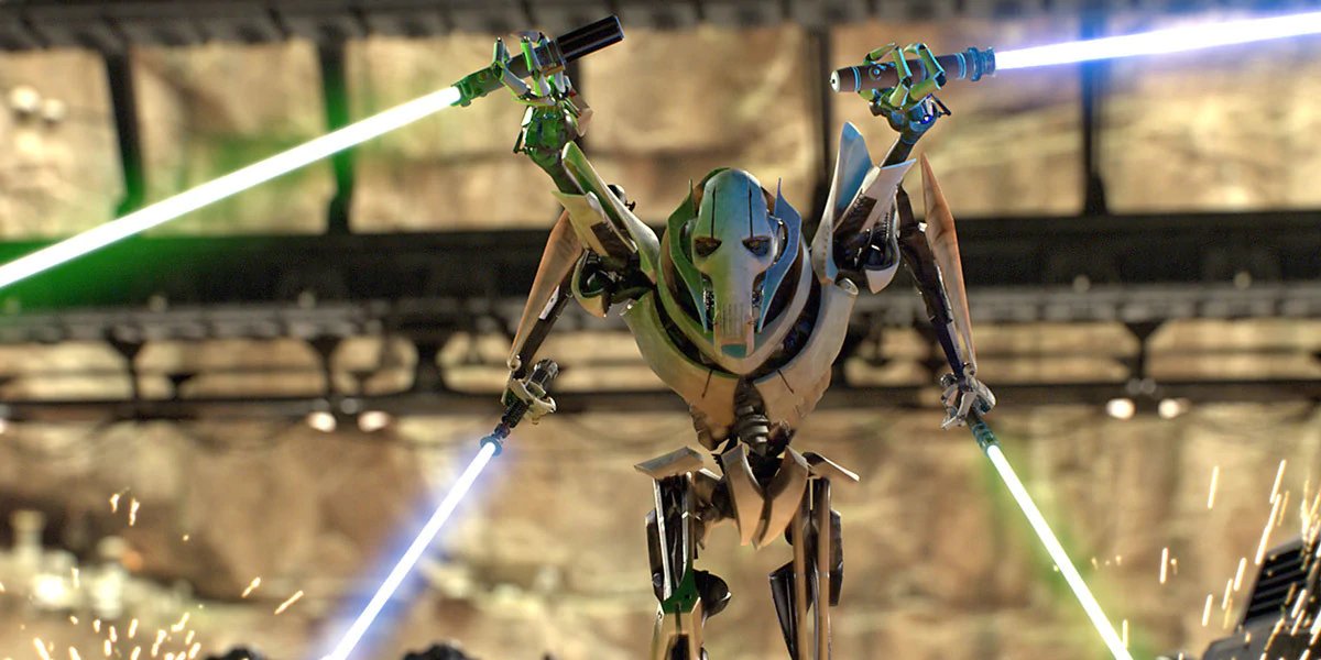 Ralakili is, of course, Clint Howard's character in Solo.We get some background on him: had hated droids since his planet was ravaged by droids during the Clone Wars. The Solo guide specifies that it was General Grievous himself who did the deed.