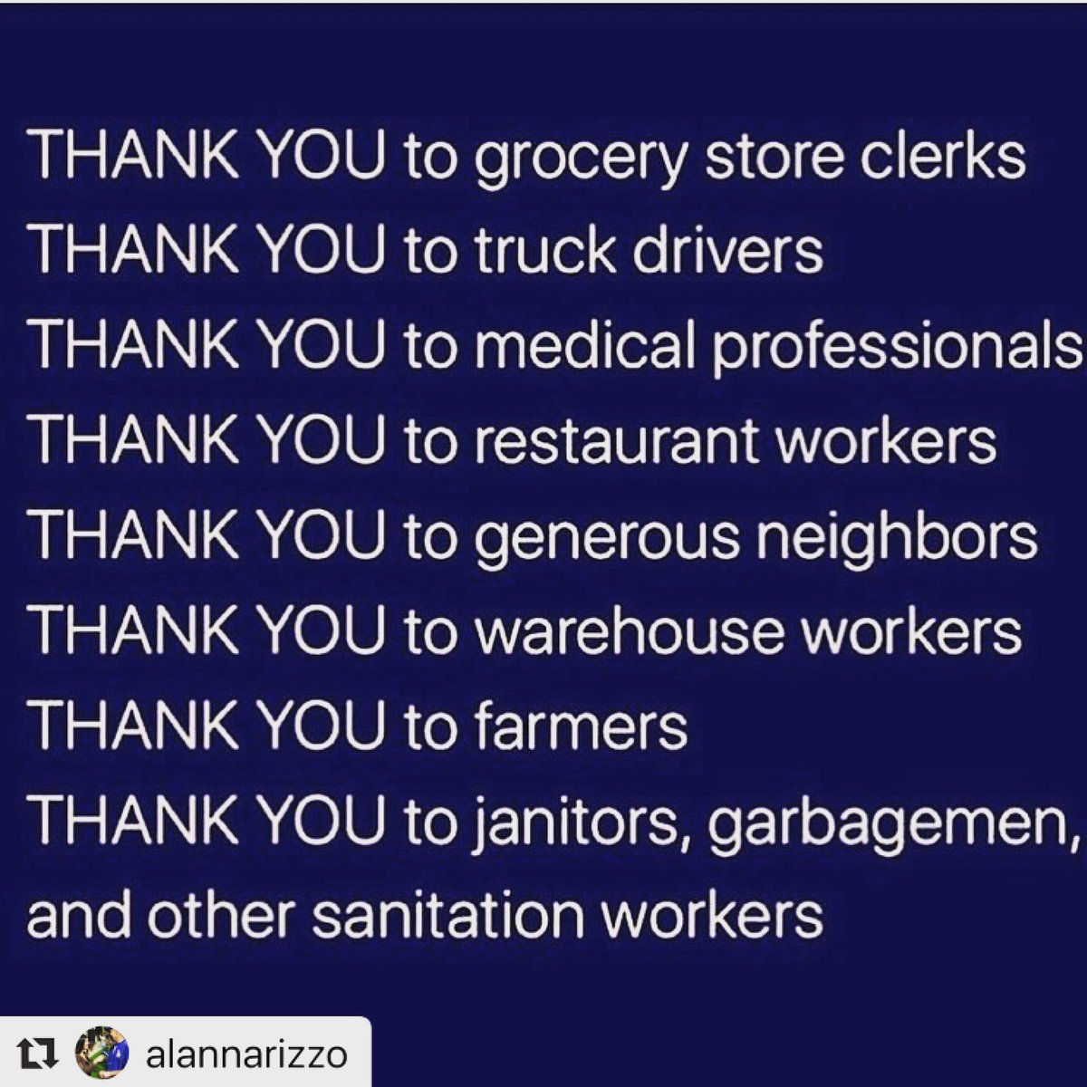 Thank you. Who else are we thankful for?  Shout them out!