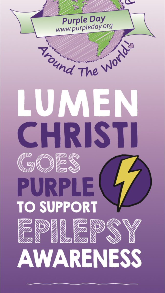 Hey LC! Don’t forget we are encouraging everyone to wear purple at home tmrw - MONDAY- as we support epilepsy awareness! Tweet your pics and be sure to tag us!