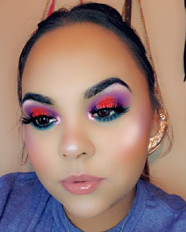 TinaMarie_08's tweet photo. Blood Lust❤💜 Like/follow my page for more updates👍🏽
FB page: Let's Get Glammed Up
#maybelline #brows #elfcosmetics #glow #highlight #lipgloss #makeup #wetnwild #morphebrushes #purple #red #bloodlust #jeffreestar #jsc #lashes #KISS #morphebabe  #selftaught #mua #glam https://t.co/11a7x0lf2u
