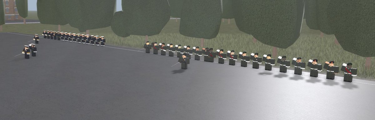 British Forces today held a record breaking 190 member strong inspection, hopefully the first of many!

#Roblox
