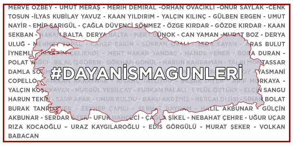 Teşekkürler sporcu, müzisyen, oyuncu kardeşlerim!

30 saat önce Twitter’da başlattığımız dayanışmaya kucak açtınız.

Hedef 5 bin aile idi.
10.252 aileye ulaştık.
Ve şimdilik bitti.
Çünkü başvuruları ancak değerlendirebilecek  ve 10 gün içinde gıda paketlerini gönderebileceğiz.
💚