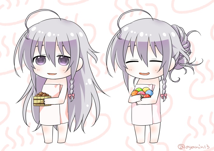 星輝子 「ダブルおふろしょこ?? 」|ちぎょ🐟のイラスト