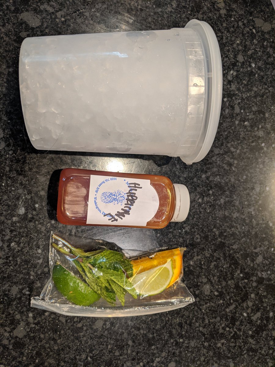 Takeout Cocktails at <a href="/MorrisBarDC/">Morris American Bar</a> were a HUGE hit last night! I feel guilty for saying this, but I hope to-go cocktails remain a thing.
More photos in thread.  Great to see Doug &amp; Wilmot as well!  
If you're reading this, you need to give them a call. #SaveTheBars