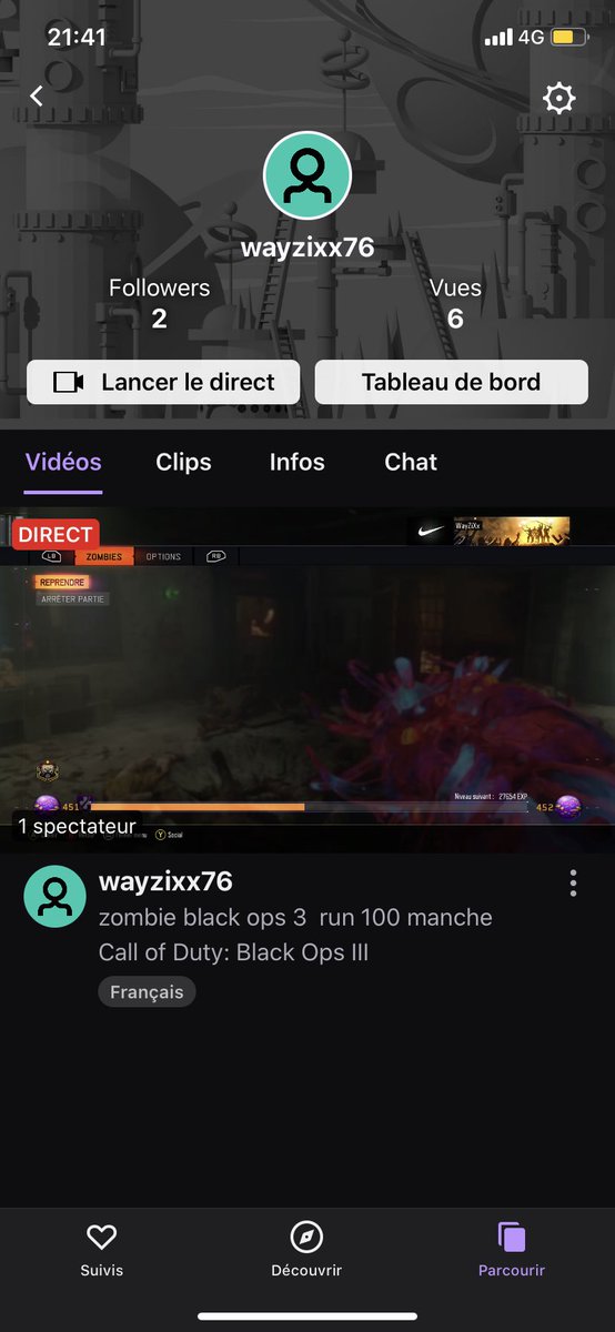 MacrezW's tweet photo. Venez sur mon live twitch gros run en cour 🤪 https://t.co/TBFCx3UlCk