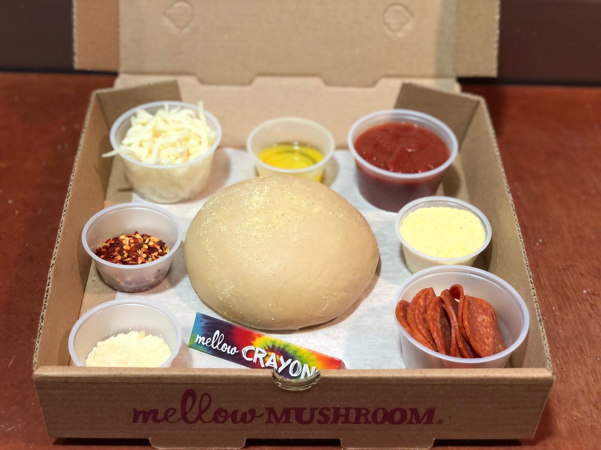 Kid’s Pizza Kits are popular. $9.48 at Mellow Carytown.