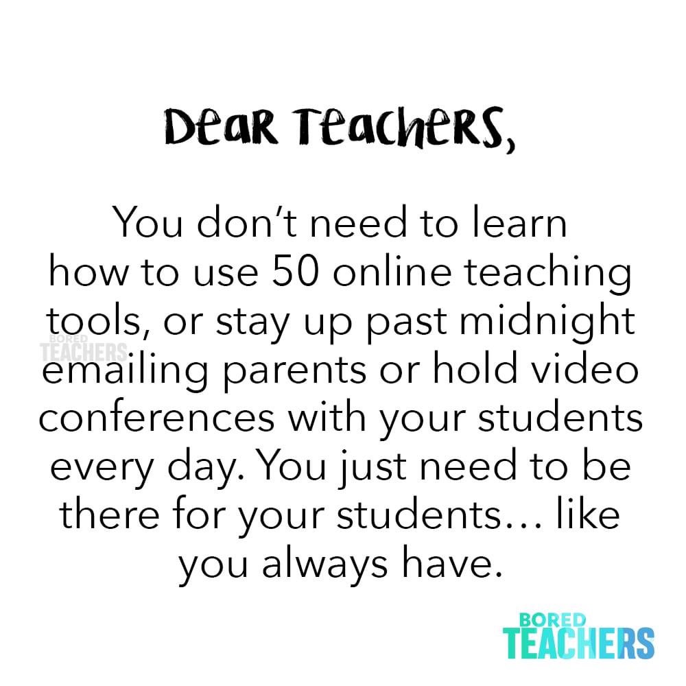 ESUCollegeofEd's tweet photo. Words to live by for k-12 teachers and ESU faculty❤️ https://t.co/0oI1FC18Vf