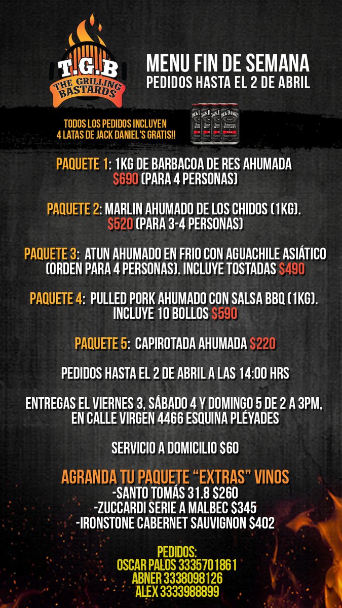 Ya esta el menu de esta semana. Abusados que se acaba. <a href="/EnGuadalajara/">EnGuadalajara</a>