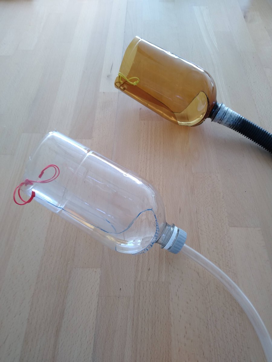 77A's tweet photo. Up-cycle PET bottles to near medical grade mask and goggles using household items 

layers: Cotton, T-shirts, etc. as in clothes, give almost same protection as medical masks ! 
Instructions: https://t.co/QHpGtLImc5 #lockdown #Masks4All https://t.co/sT2C6d9C4W