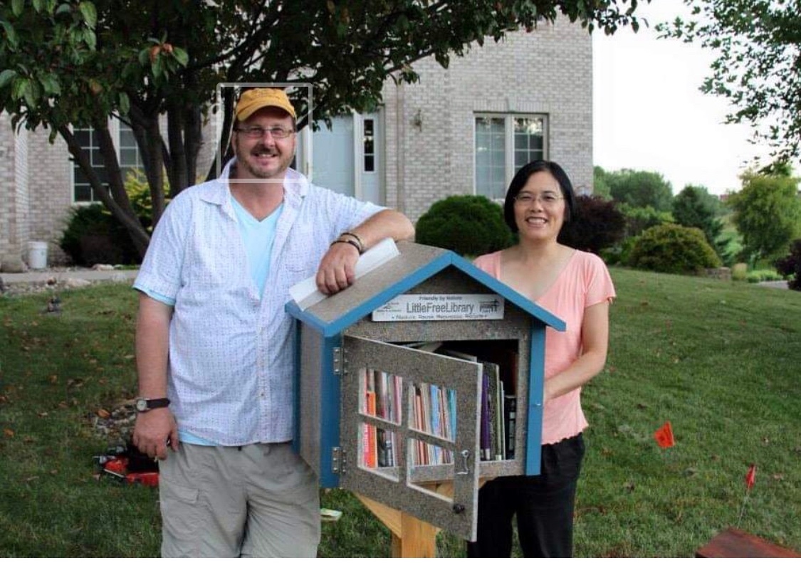 TangQin's tweet photo. My Little Free Library yesterday and today, better organized. Books are replaced by food, toilet paper and facial masks. For some people they are more important than books now. #LittleFreeLibrary https://t.co/Cyau5C1v5z