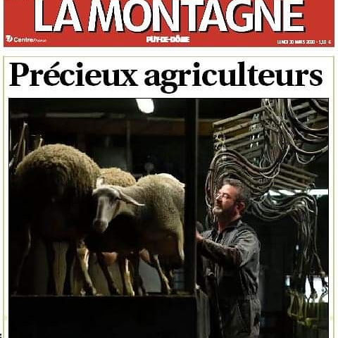 A la Une de la <a href="/lamontagne_fr/">La Montagne</a> ce lundi 30 mars 2020