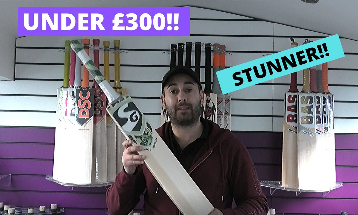 EclipseAllSport's tweet photo. Check out the latest youtube review of the stunning SG savage edition cricket bat. #BestBats #PingKings #SG #SavageEdition #HardikPandya #HP33 https://t.co/fmMdBFua6F