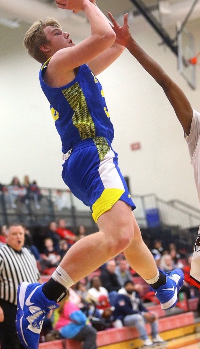 tcboysbb's tweet photo. Congratulations to Tri-Central Sophomore Jake Chapman for being selected all state honorable mention this week.  #TrojanProud https://t.co/ZUvxhicbHB
