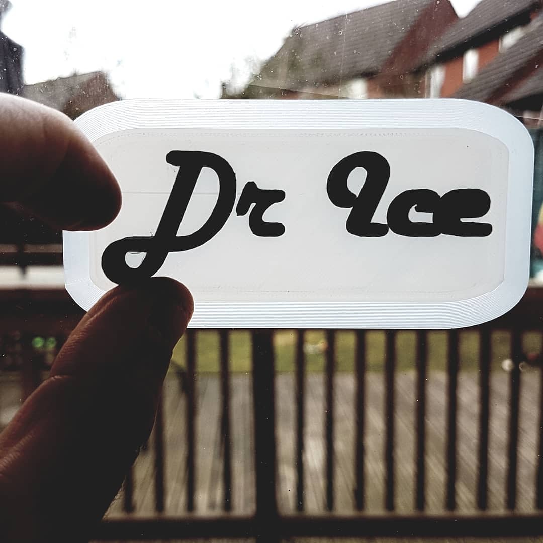 3D Logo Printing thanks to <a href="/vegeoltd/">vegeoltd</a> #3Dprinting #logo