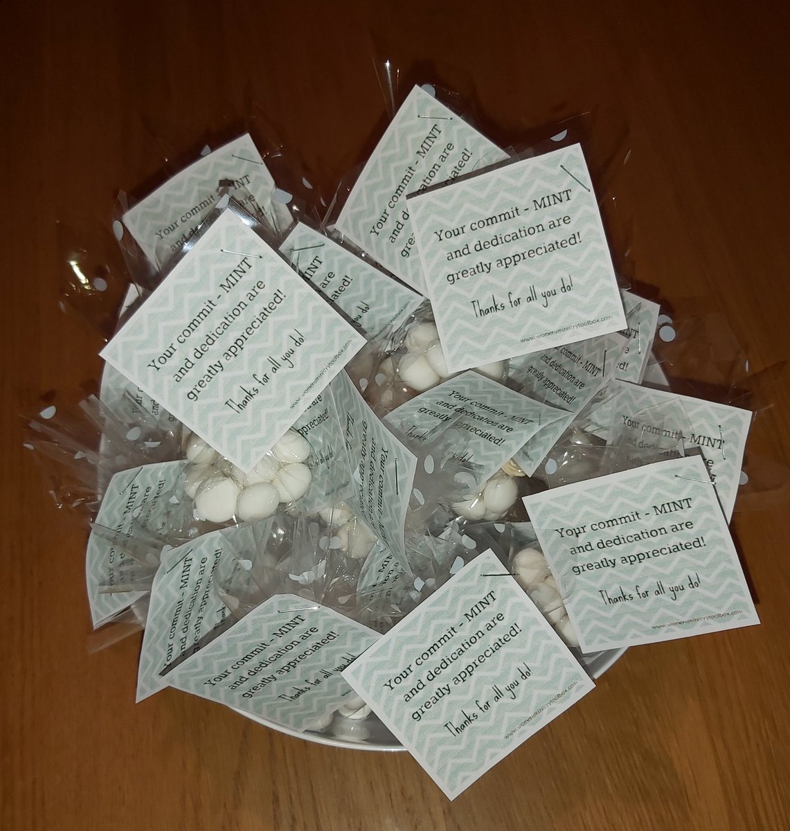 NicholaKinane's tweet photo. My little bowl of appreciation all ready for the staff tomorrow.
#TeamRowan #penninecarepeople #Covid_19 #commitMINT #Appreciation
@PennineCareNHS https://t.co/50CMylO5EQ