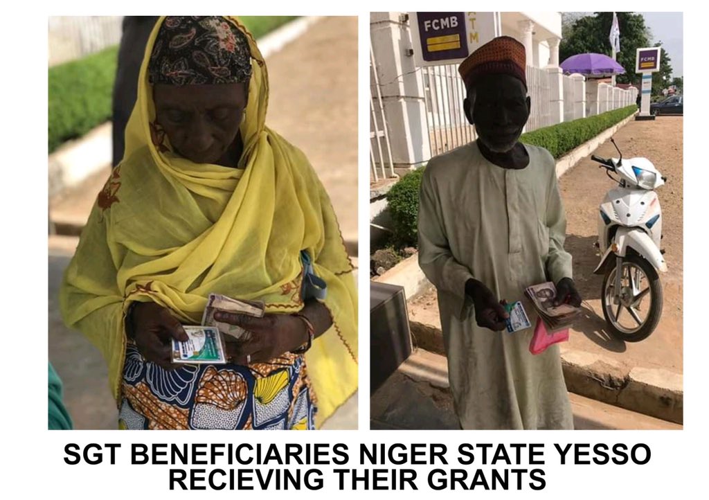 Special Grant Transfer Beneficiaries after cash out in Niger State.