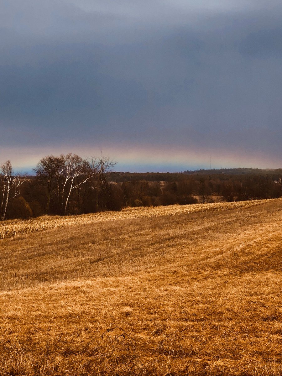 Please pass on the beauty of this gorgeous rainbow I saw today to remind us all that this world is a beautiful place. Things will get better ❤️❤️
