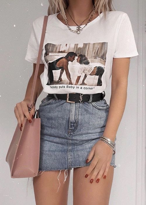 jean skirts 🔥 #outfits #outfit #jean #bestoutfits #girls #skirt